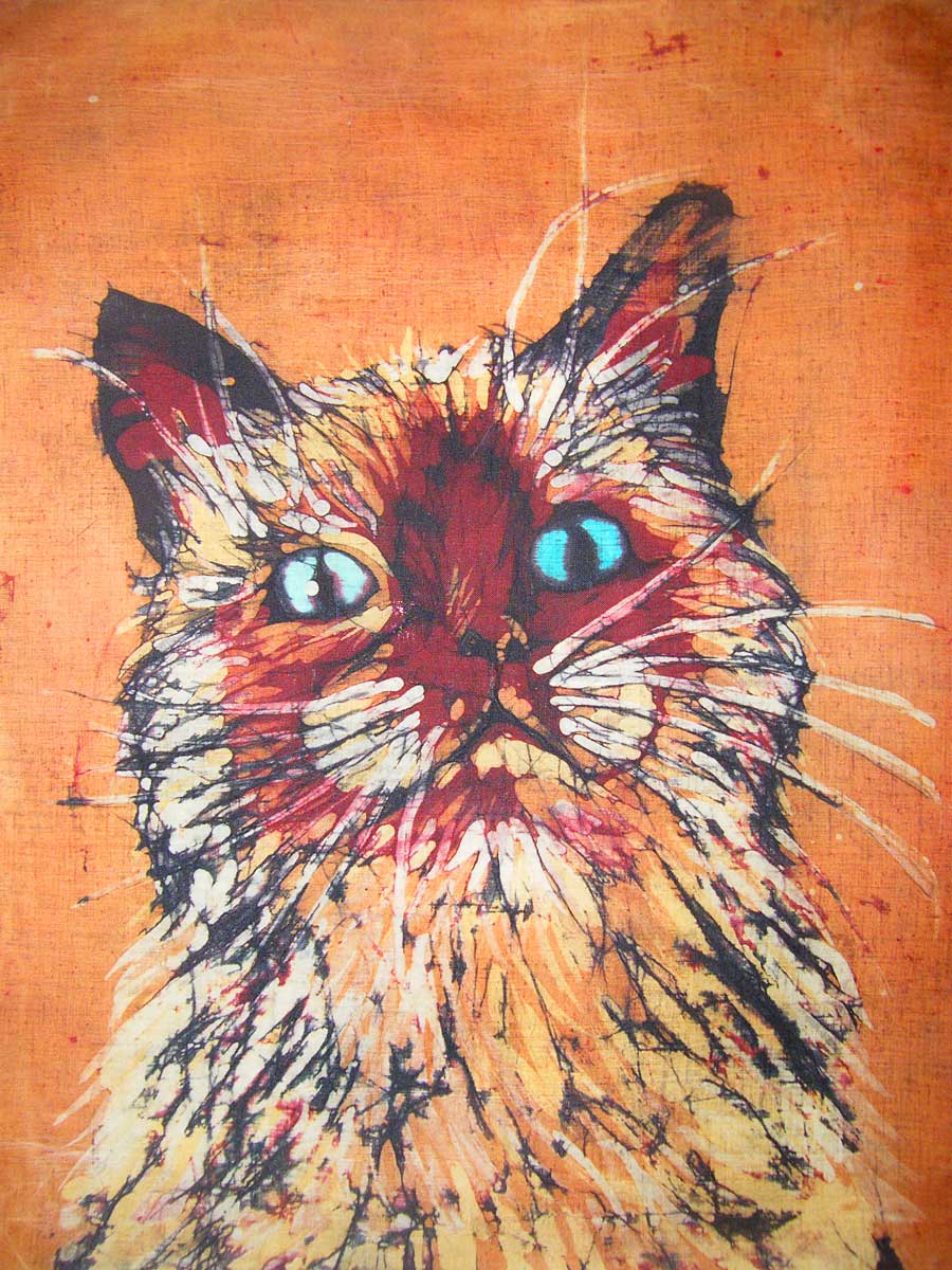 batik kot małgorzata jaskłowska