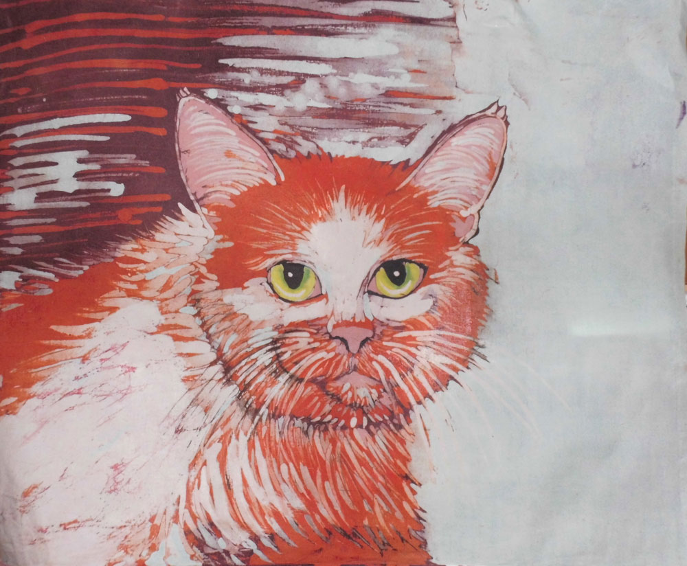 batik kot małgorzata jaskłowska